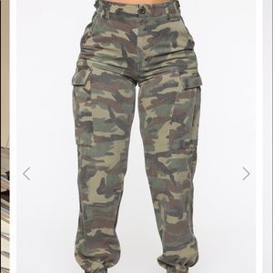 Cadet Kim Oversized Camo Pants